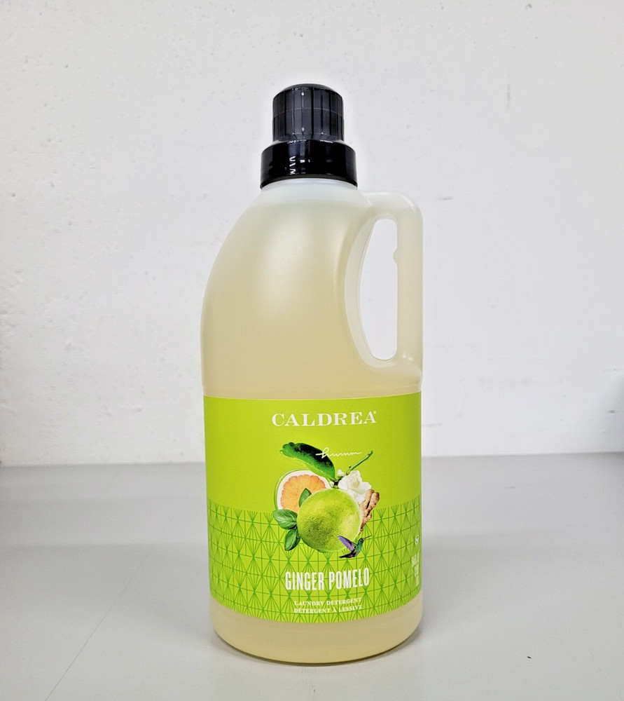 (6 PACK) Caldrea Detergent, GINGER POMELO, 64 oz - Plant Based - DISCONTINUED