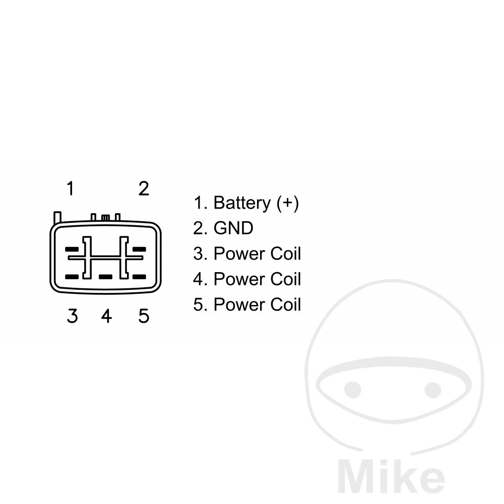 DZE Regulator Rectifier fits Suzuki GS 450 S 1988