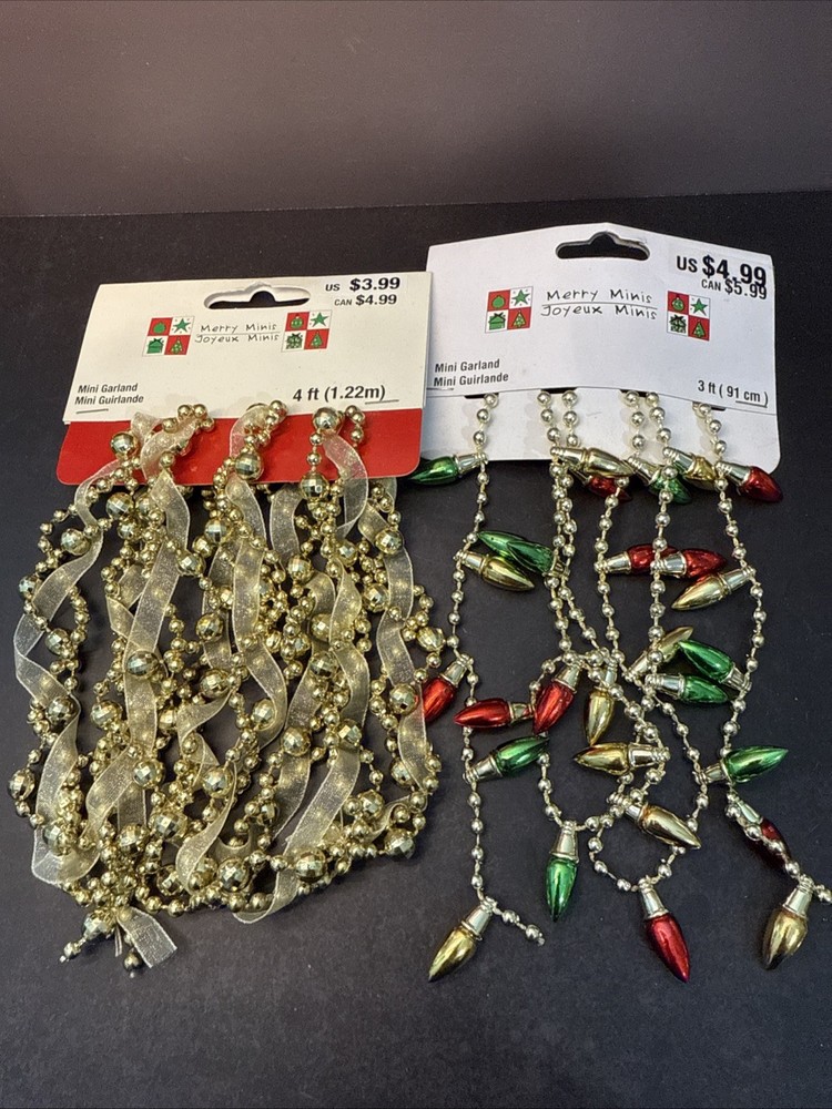 Mini Christmas Tree Garland