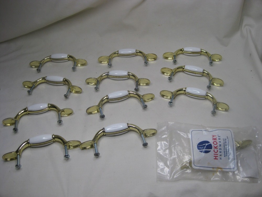 12 3" center P796-W Tranquility handles pulls pull handle lot