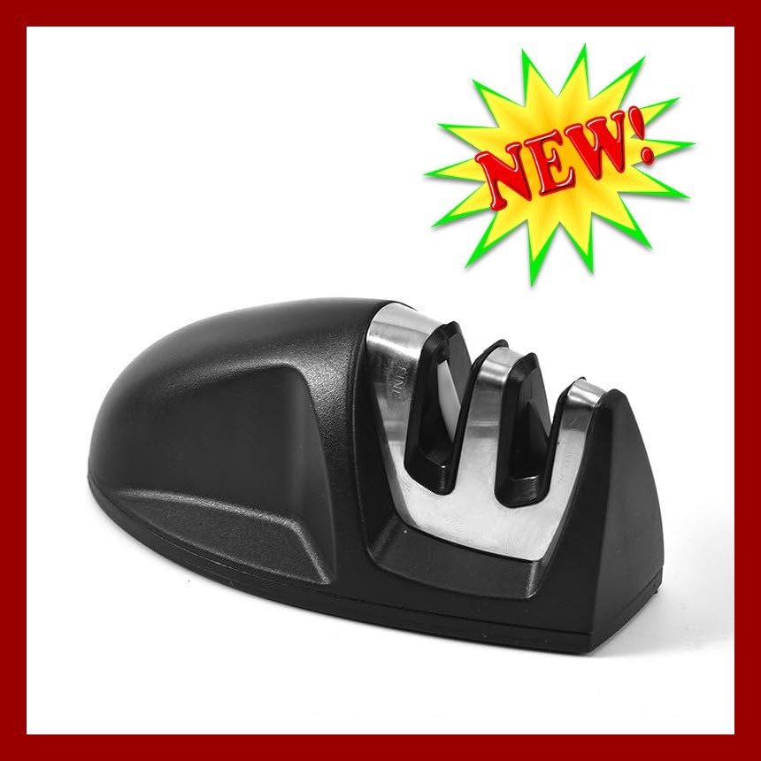 2 Stage Knife Sharpener Coarse Fine Tungsten Ceramic Honing Tool