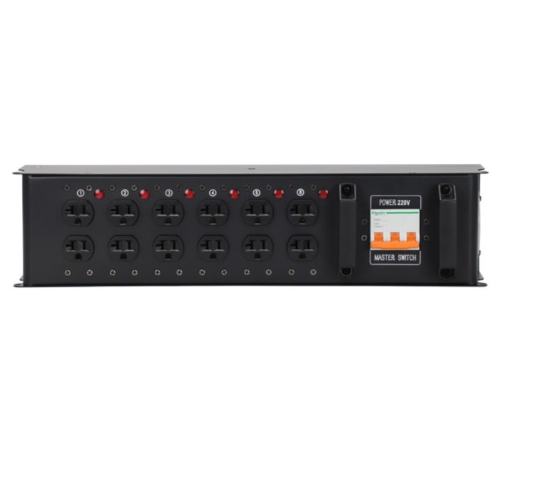 6 Ways US Edison Output L21-30 Input Power Distro Distributor Distribution