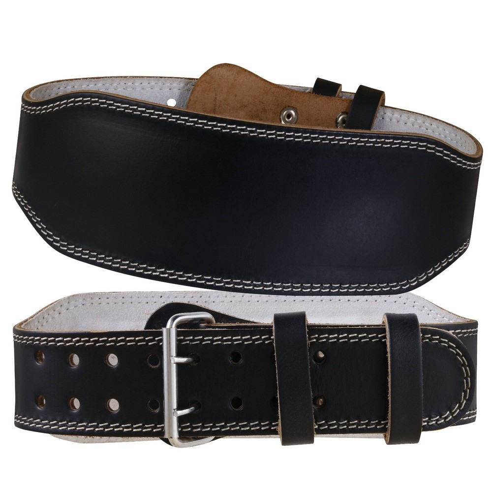Leather Weightlifting Belt Gym Training Back support.