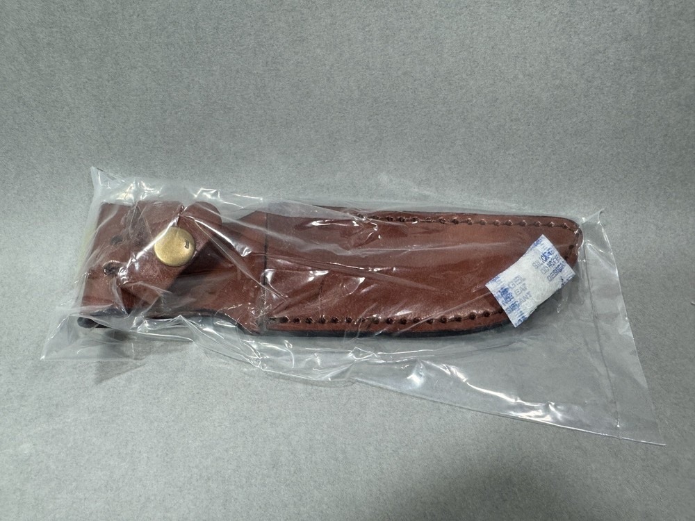 Fixed Blade Sheath New Brown Leather Sheath 5in