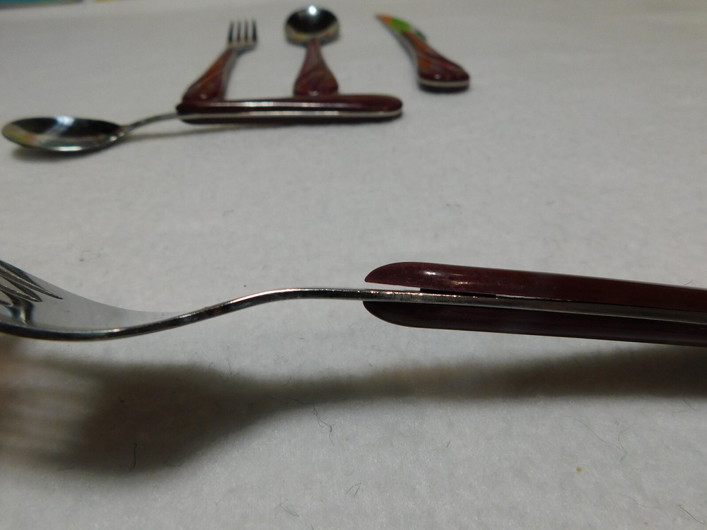 Fiesta Flatware Place Setting for Five Cinnabar