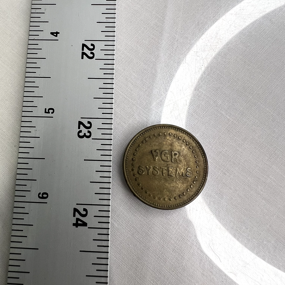 VGR Systems Cleveland, Ohio - Arcade Token