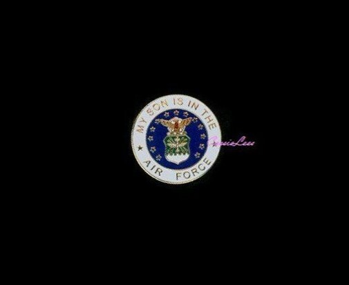 USAF Son  + a custom promo pin