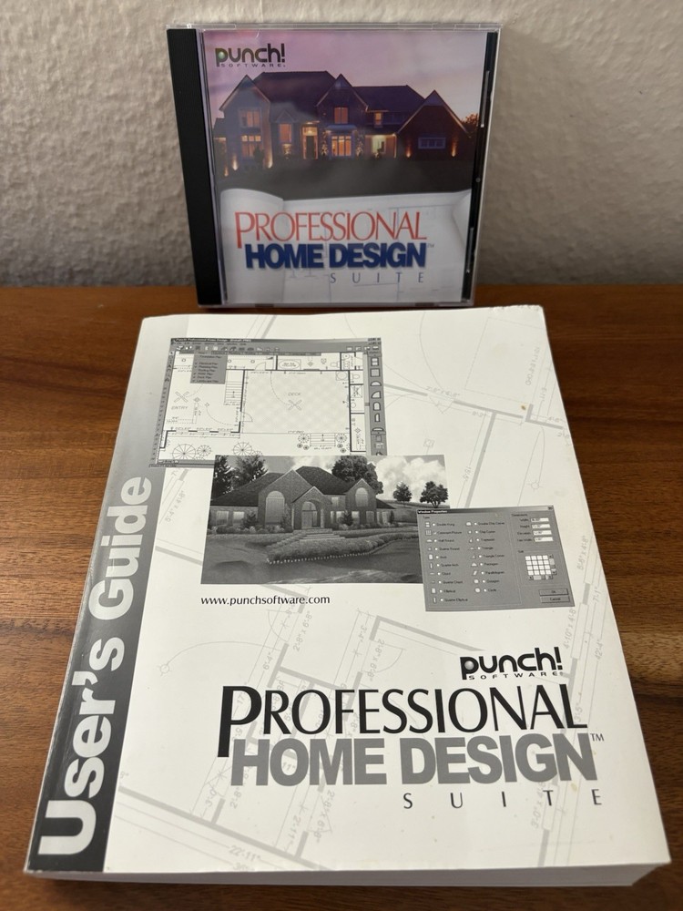 PUNCH! Professional Home Design Suite User's Guide & CD 2000 / 2001