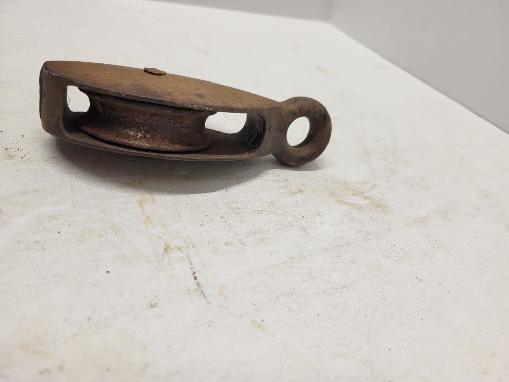 Vintage Metal Pulley