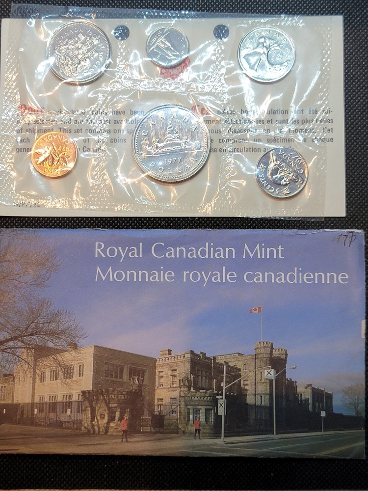 1977 CANADA MINT PROOF LIKE SET E165