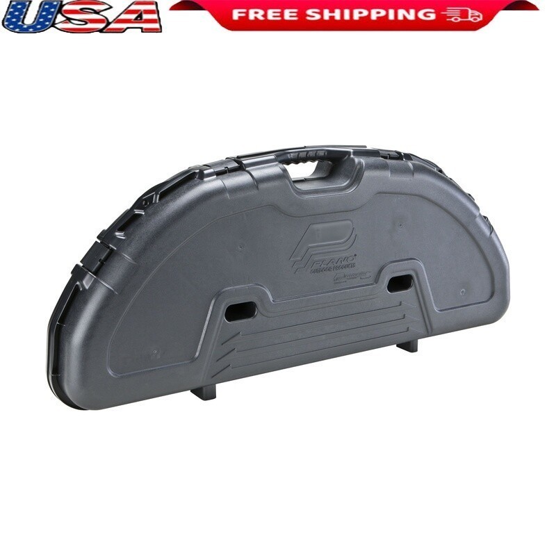 Lockable Compact Bow Case W/ High-Density Foam Padded Protection & Arrow Storage
