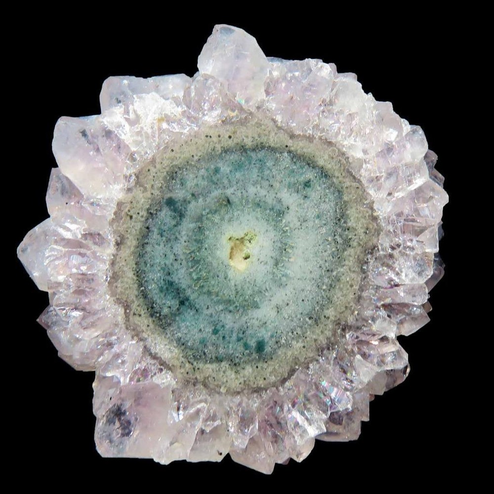 Stalactite Flower Slice  Polished Both Sides    U310