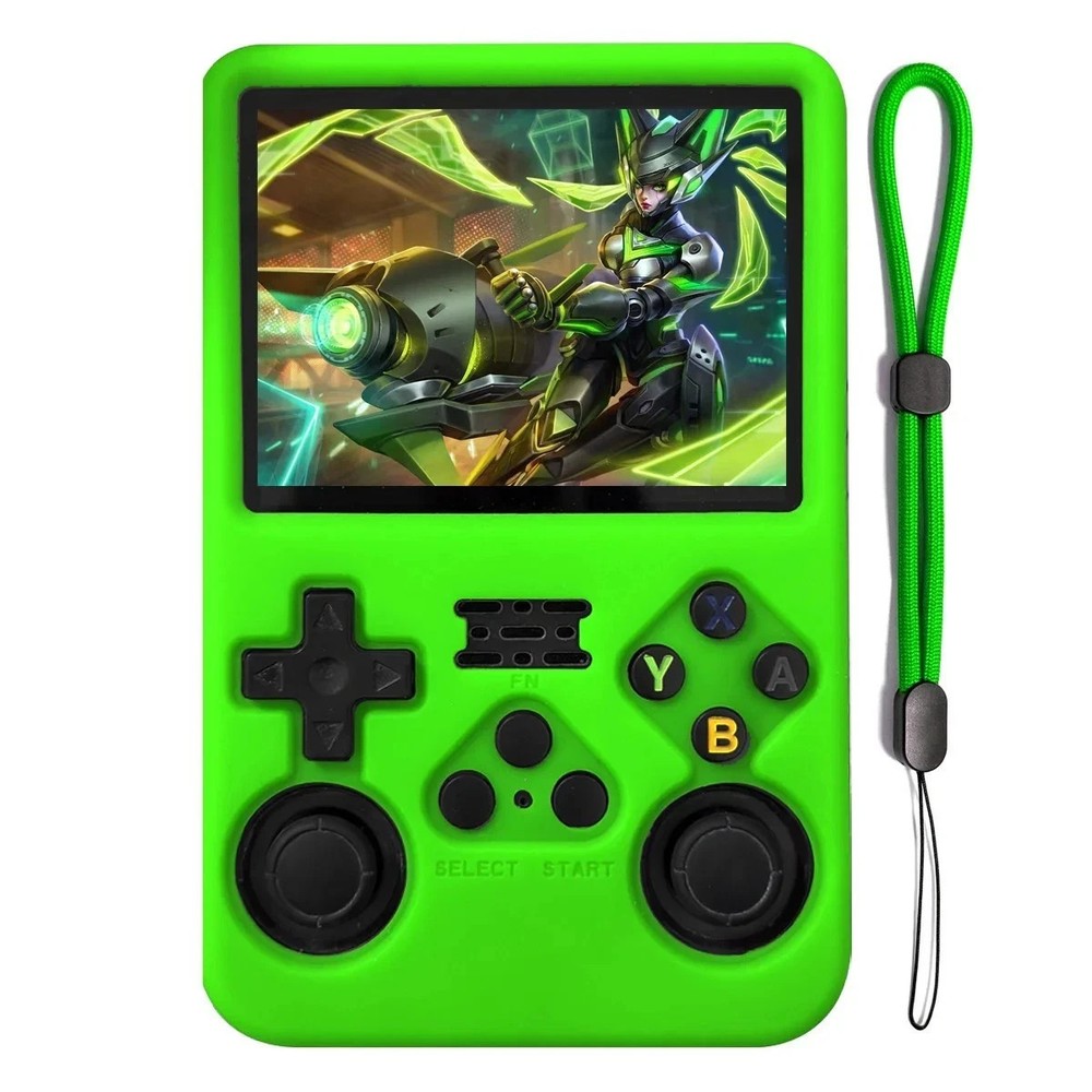 Soft Silicone 360° Protective Case For R36S Handheld Game Console Accessories