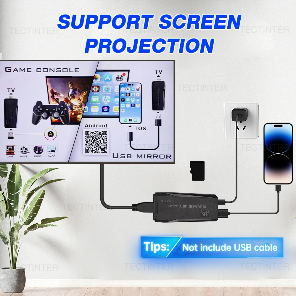 M8 Video Game Console 4K HD