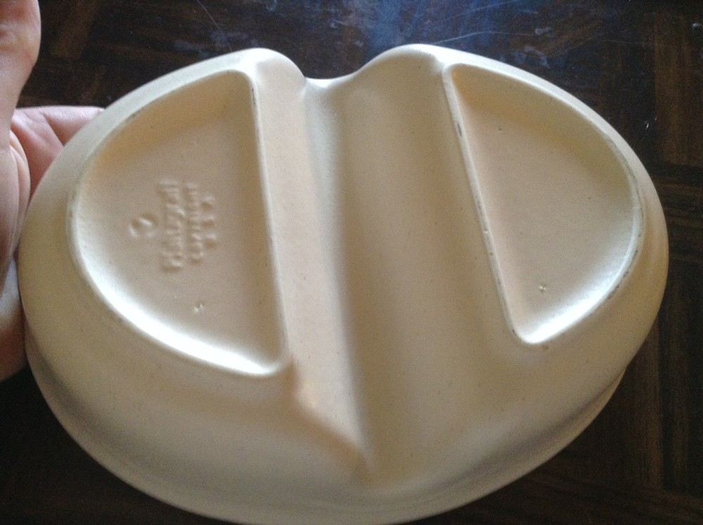 Pfaltzgraff divided serving dish