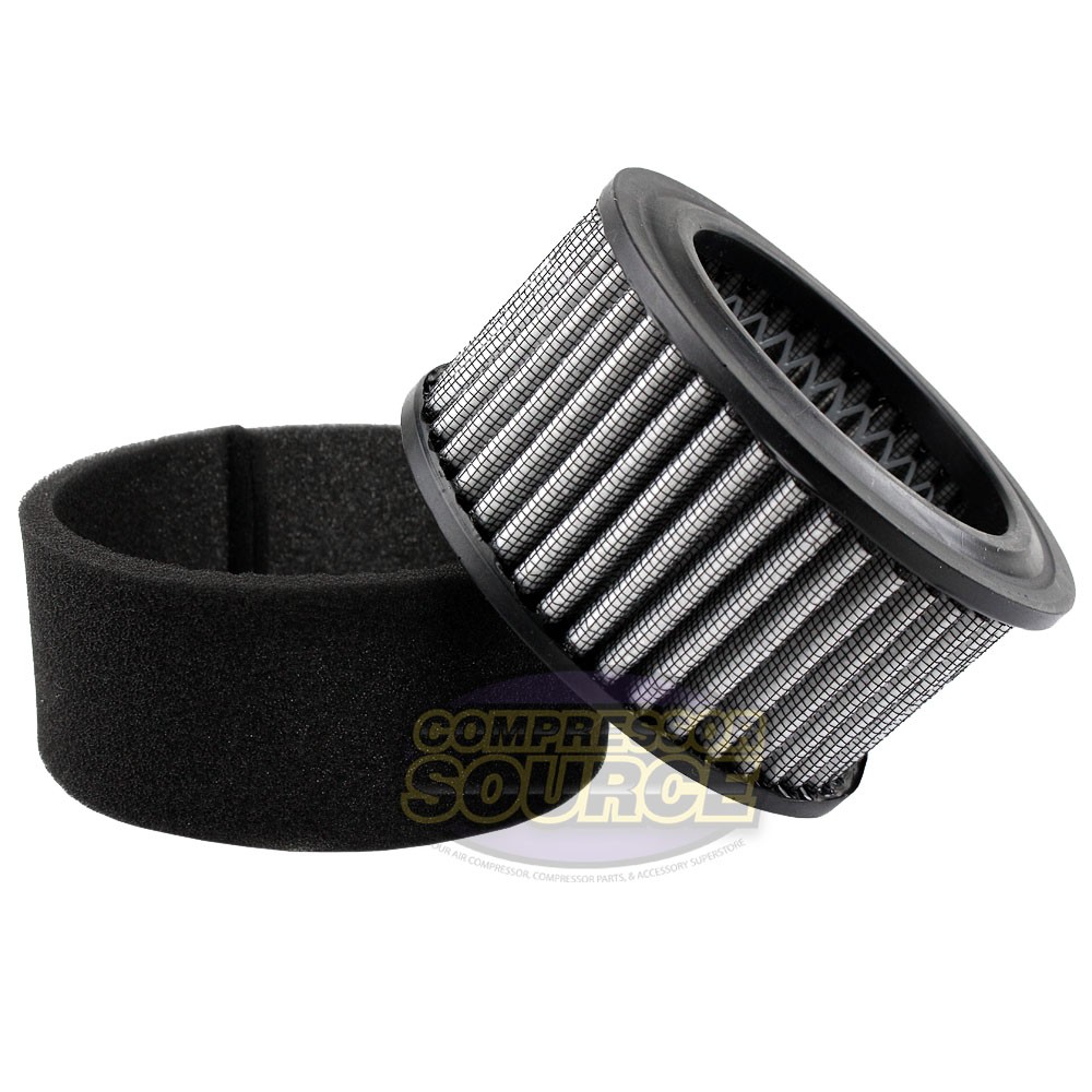 4 Pack Air Compressor Intake Filter Polyester Element with Pre Filter AP425 #15P