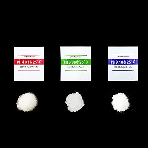 High Precision 12 Pack pH Buffer Solution Powder for Calibration 6.86/4.01/9.18