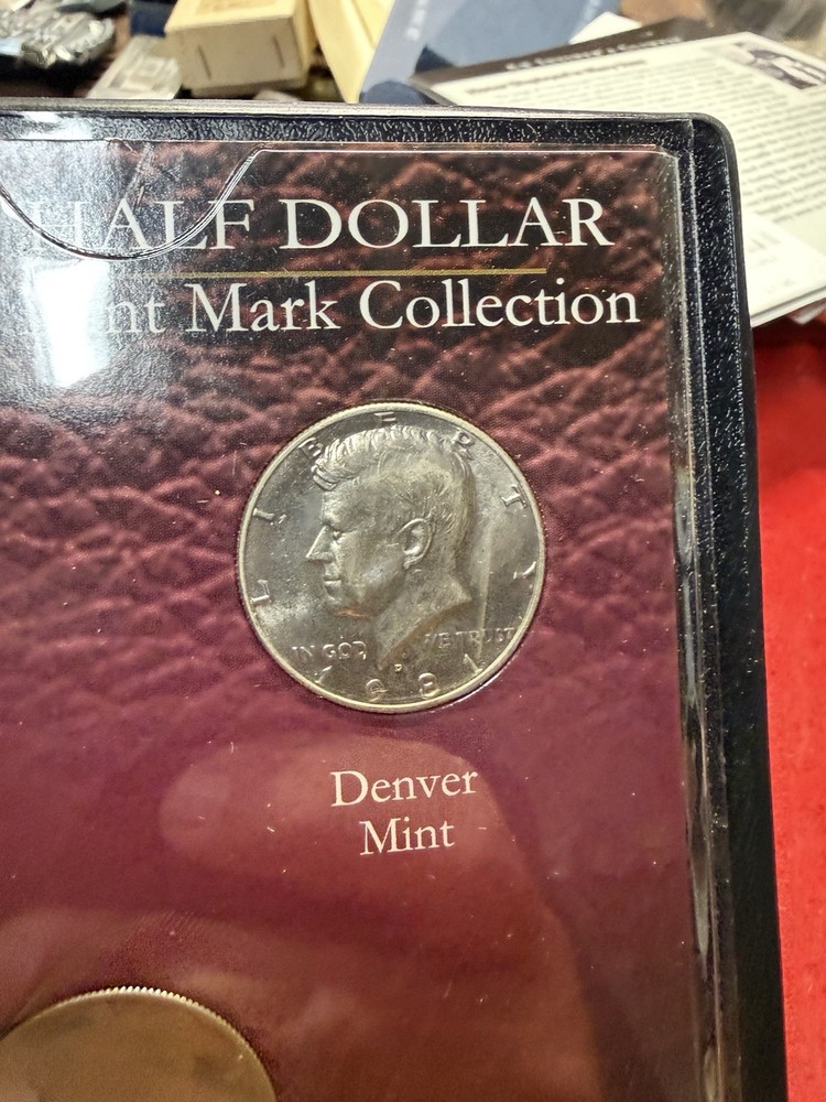JFK HALF DOLLAR MINT MARK COLLECTION