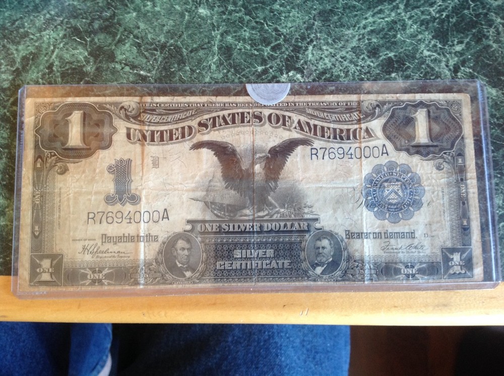 $1.00 Silver Certificate, 1899 Series Eagle
