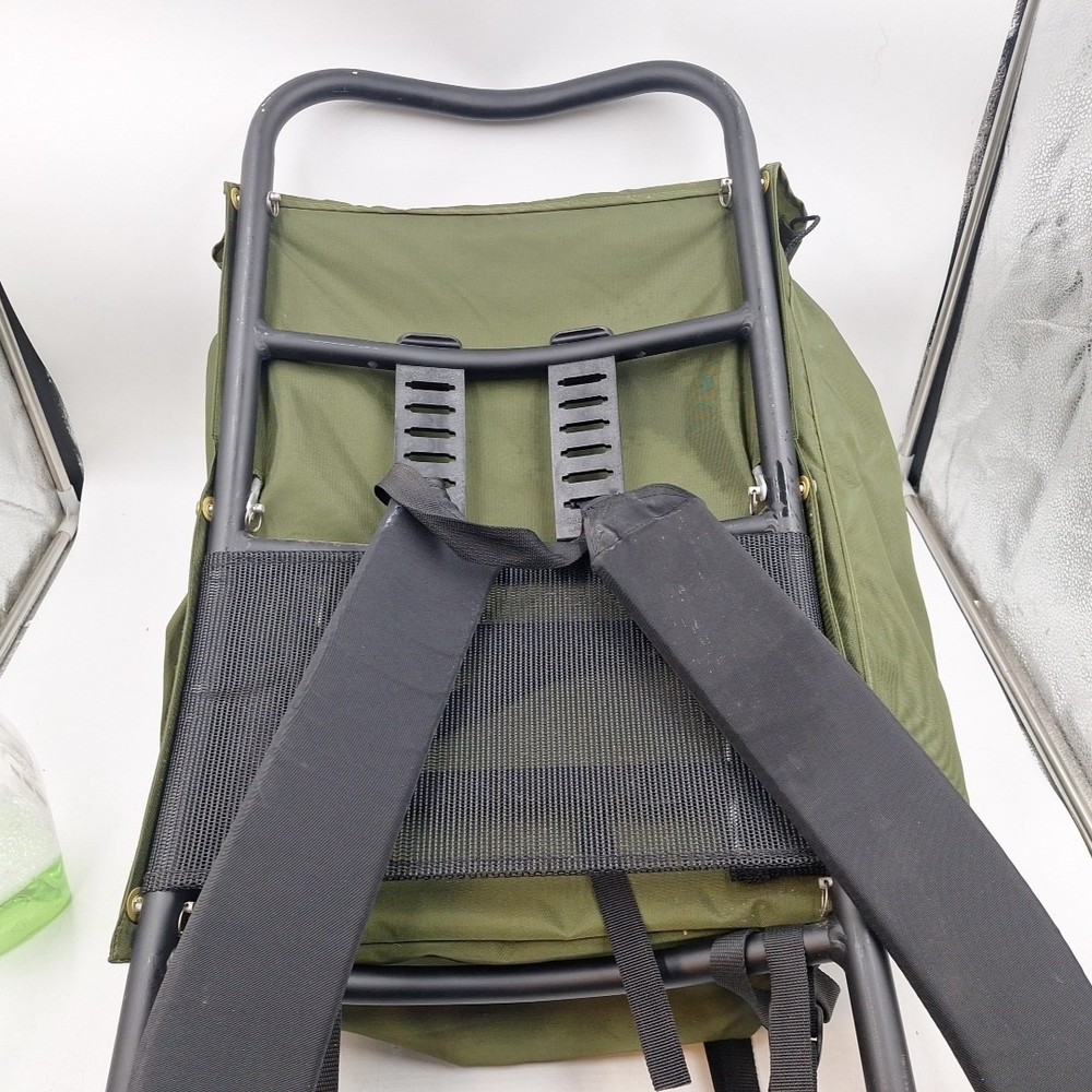 Camp Trails External Frame Hiking Backpack Size L Green Light Weight