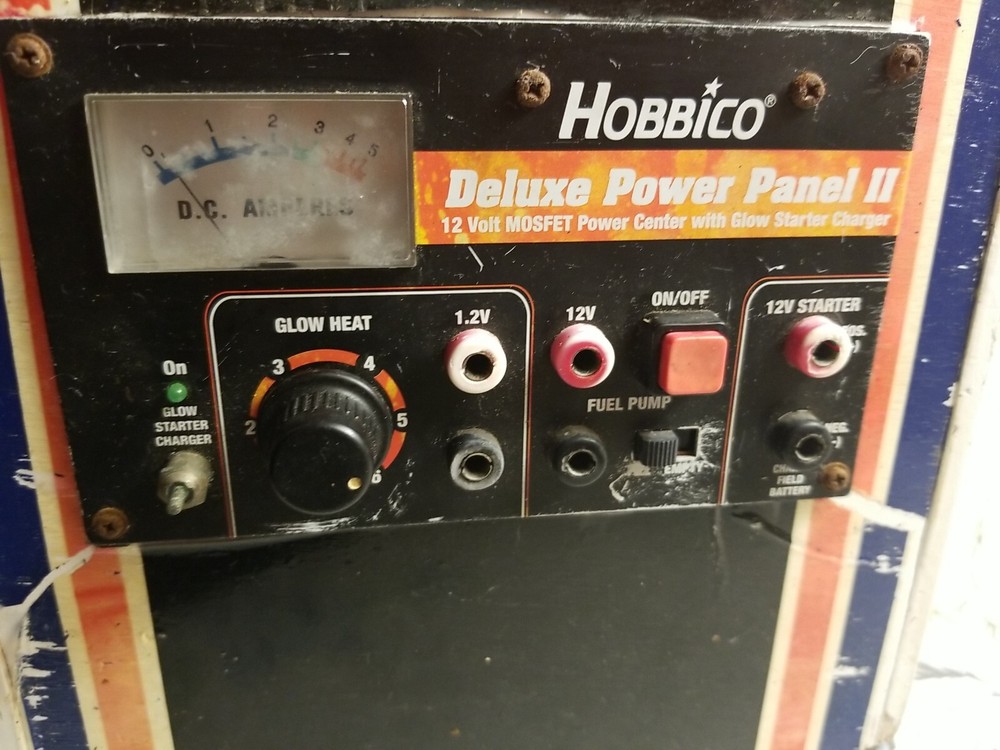 Hobbico RC Plane Deluxe Power Panel 2 Master Caddy RC Workstation +ass.does Work