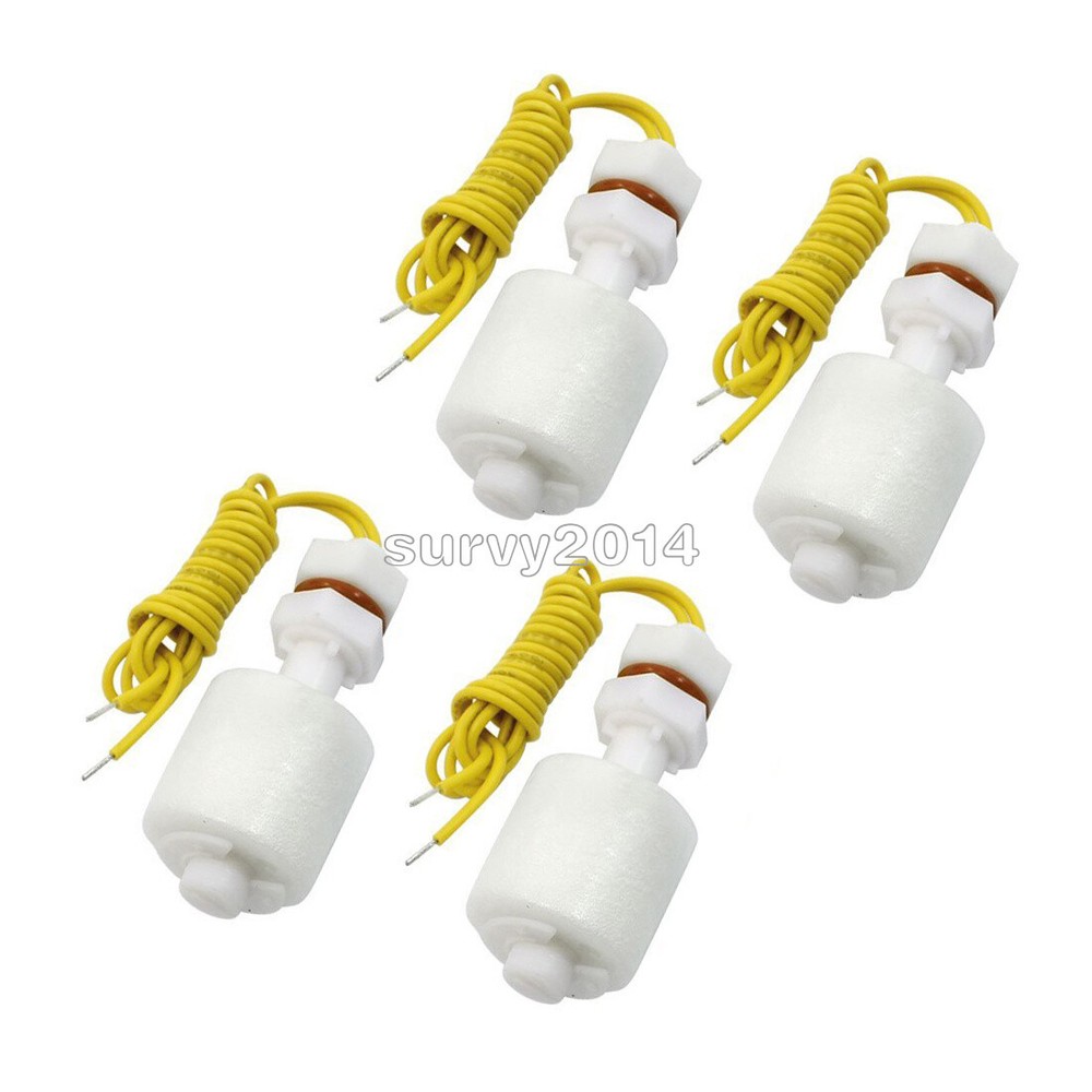 5PCS PP Liquid Water Level Sensor Horizontal Float Switch Down 52mm Switch