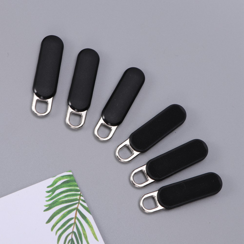 20 Pcs Zipper Tabs Detachable Pulls DIY Accessories Molded Sliders