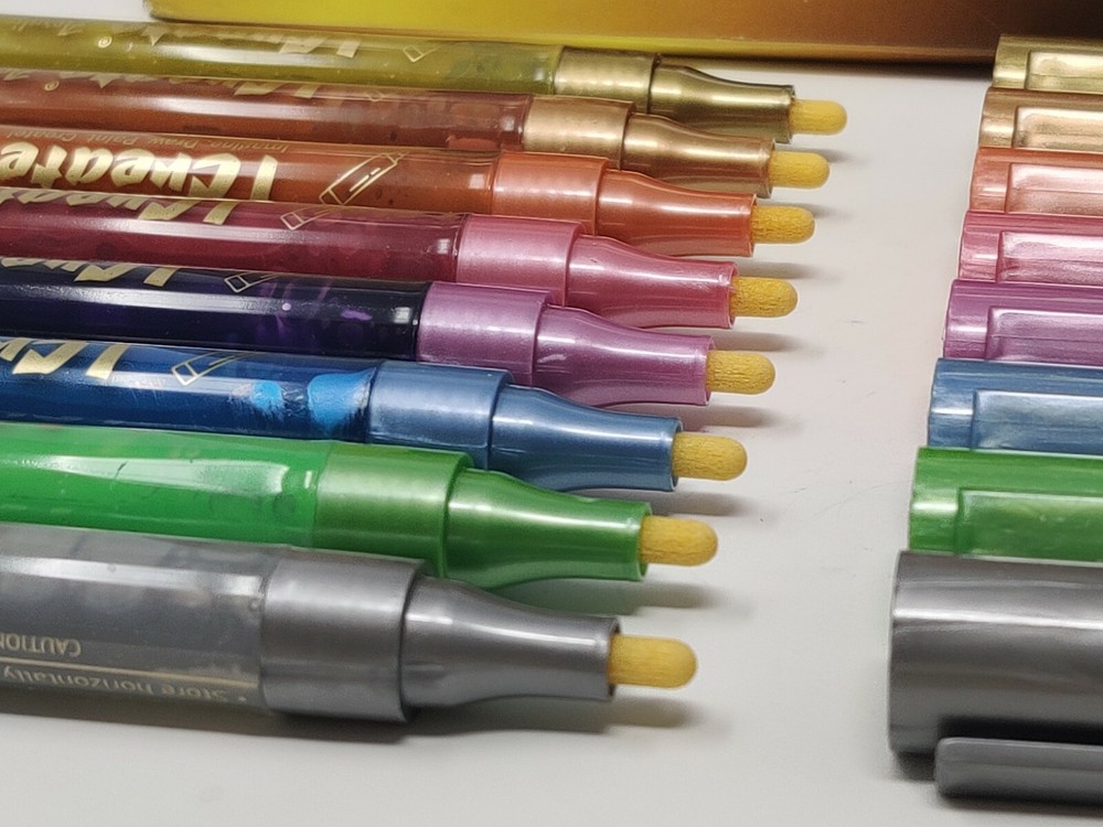 I CREATE Acrylic Pens | Metallic Colours - 8 Pack