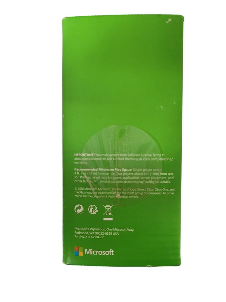 Microsoft Xbox One Kinect Motion Sensor Black GT3-00002 NEW SEALED