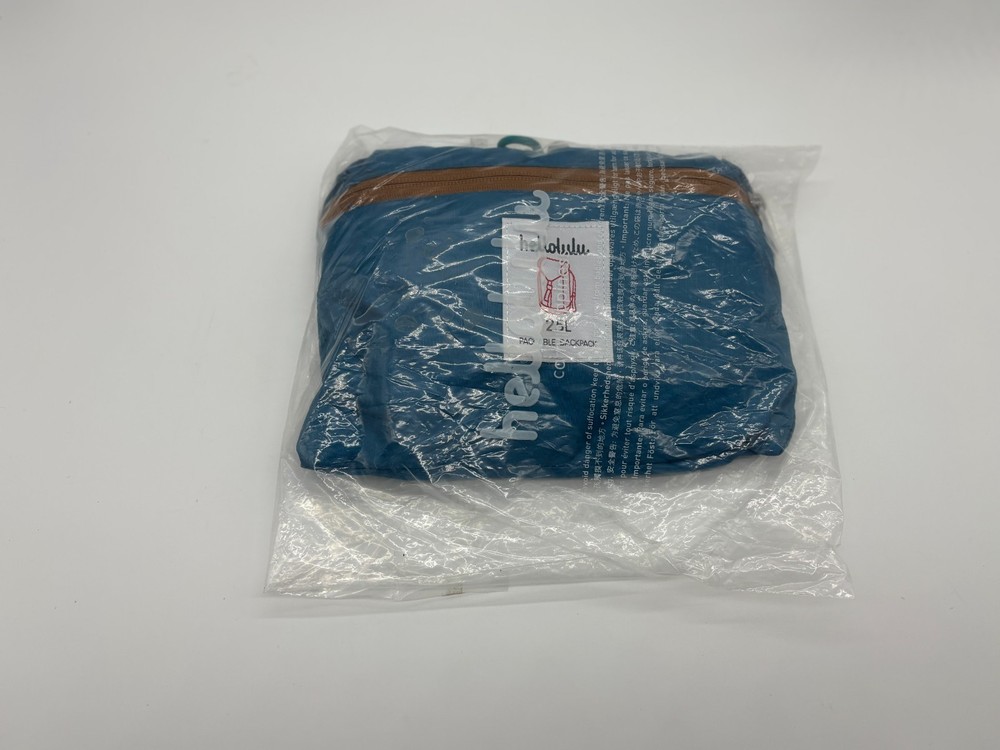 Hellolulu Fran Packable 25L Blue Backpack New