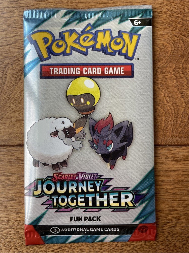 🔥 Pokemon Sampling Fun Pack (3 Cards) — Journey Together Sample