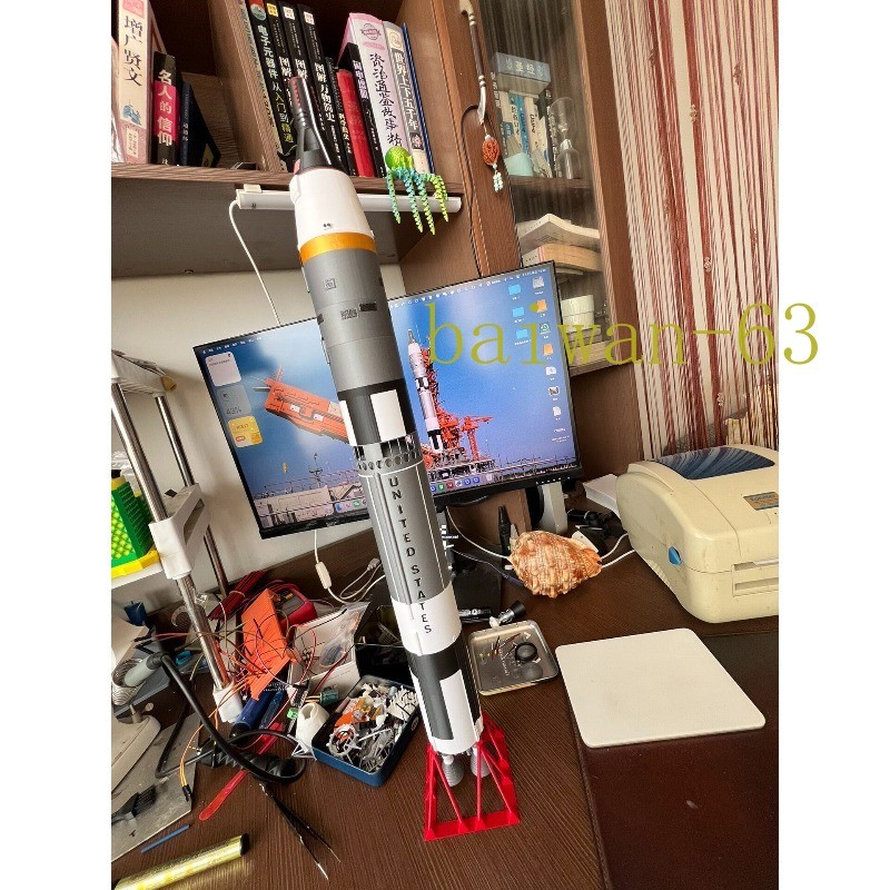 Gemini Constellation Series Second Generation Manned Spacecraft Rocket model