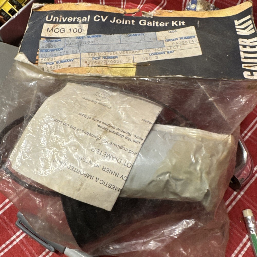 CV Gaiter Kit universal