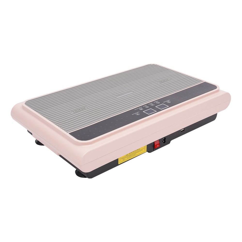 200W Whole Body Vibration Plate Vibration Platform Plate With Bluetooth Speaker