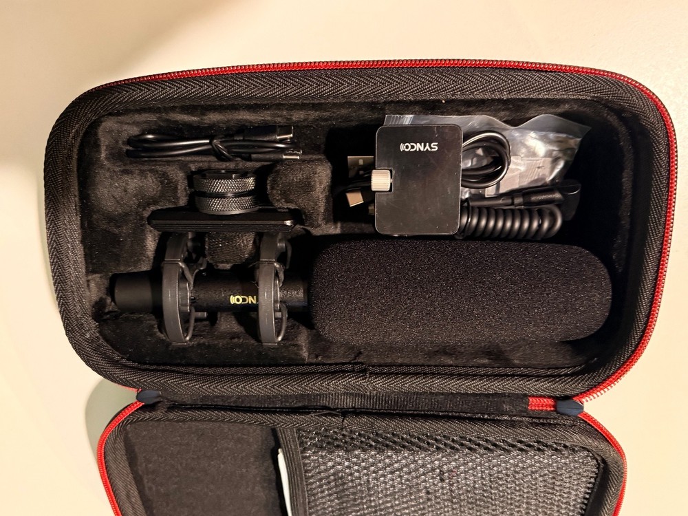 Synco D2 wireless shotgun microphone