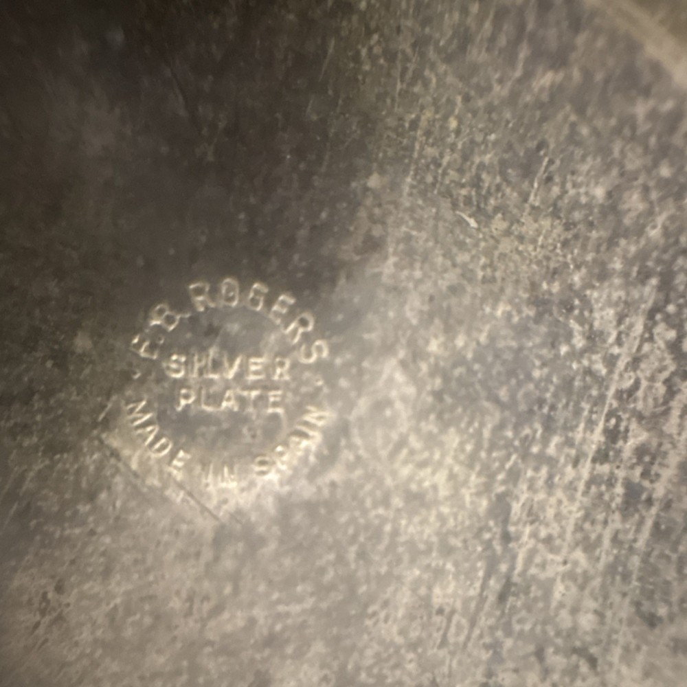 E. R. Rogers Silver Plate Silverplate Elegant Goblet