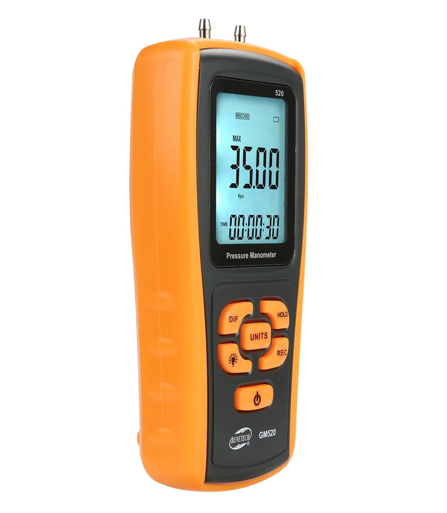 Benetech GM520 Multifunction Pressure Manometer