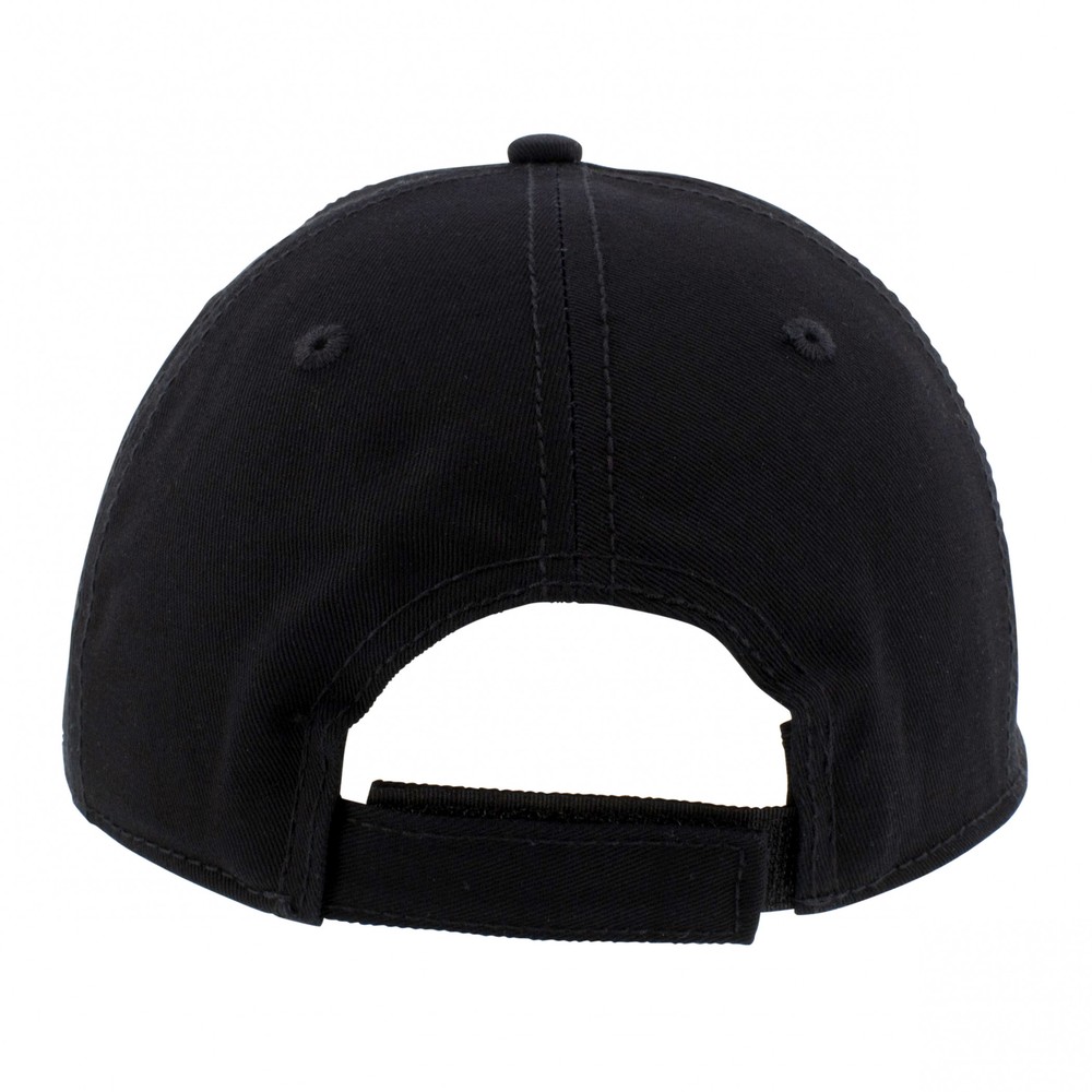 Ghost 3D Embroidered Logo Snapback Hat Black