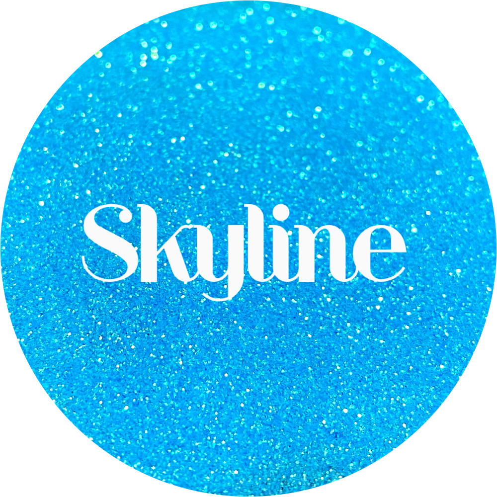 Premium Polyester Glitter - Light Blue Iridecent