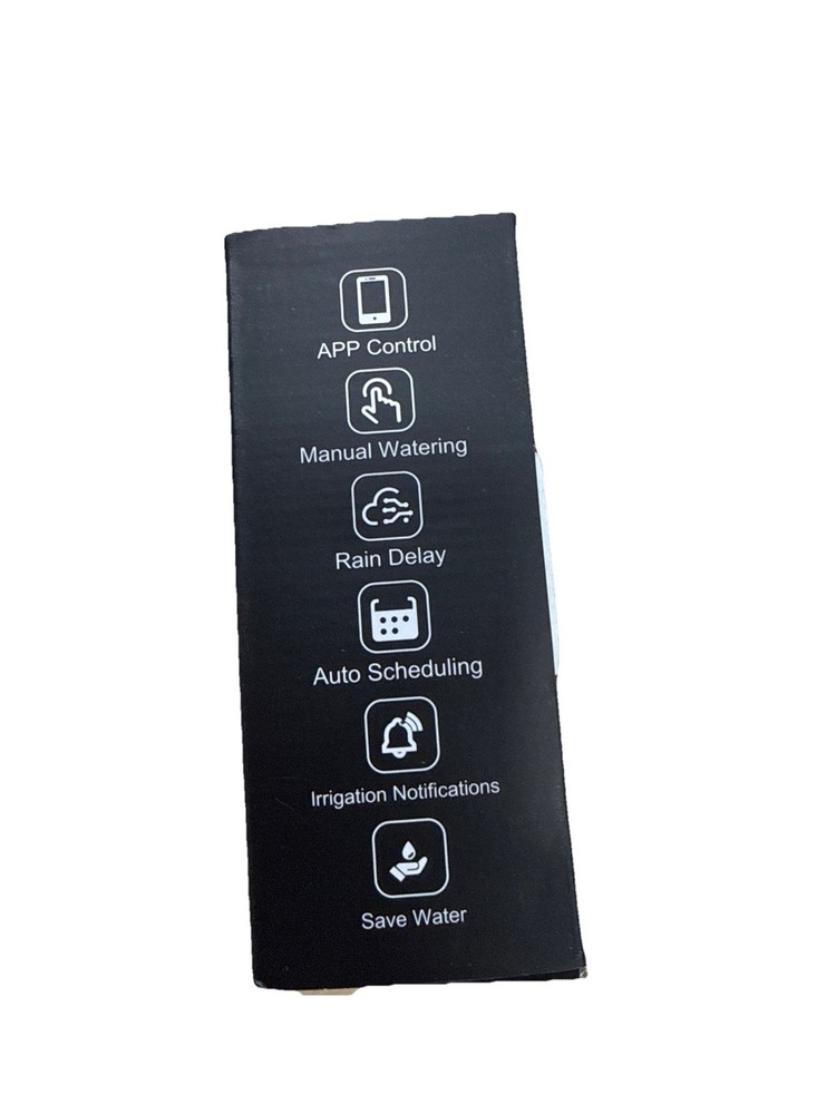Lumary Smart Water Timer, IP55 Waterproof (1 Pack) Open Box