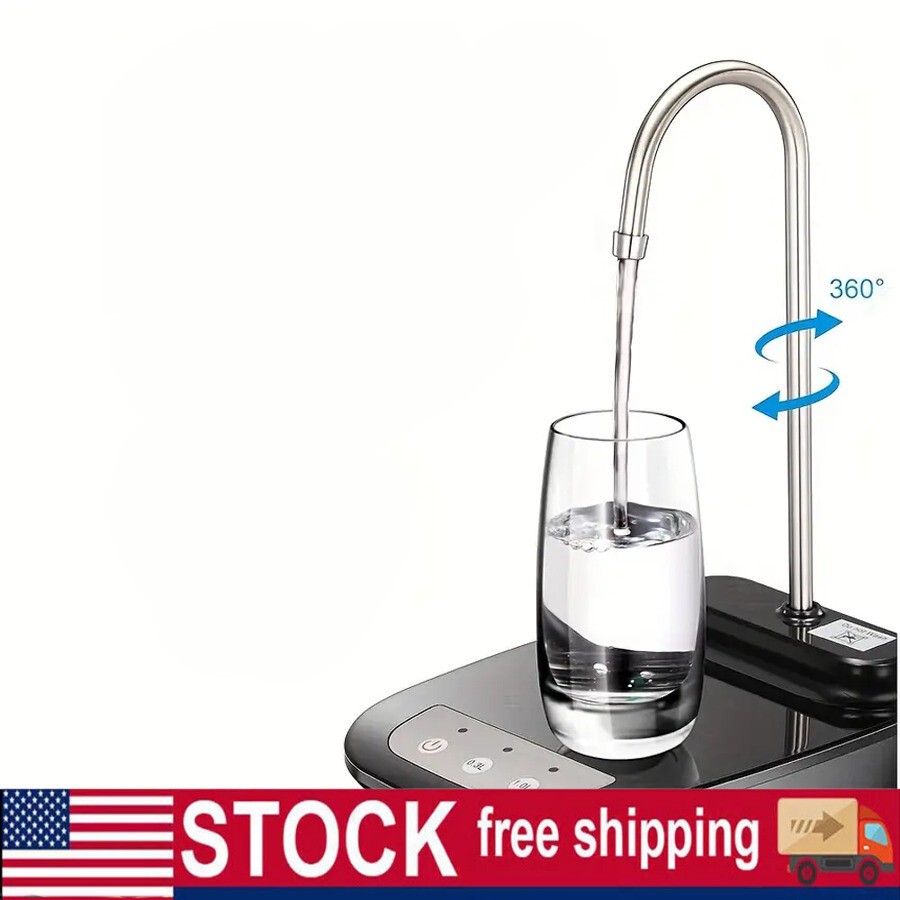 USB Powered Electric Smart Water Dispenser Pump Multi-used 306 Rotate Automatic