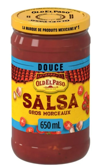 Old El Paso Thick n Chunky Mild Salsa, 650mL (2 Pack)