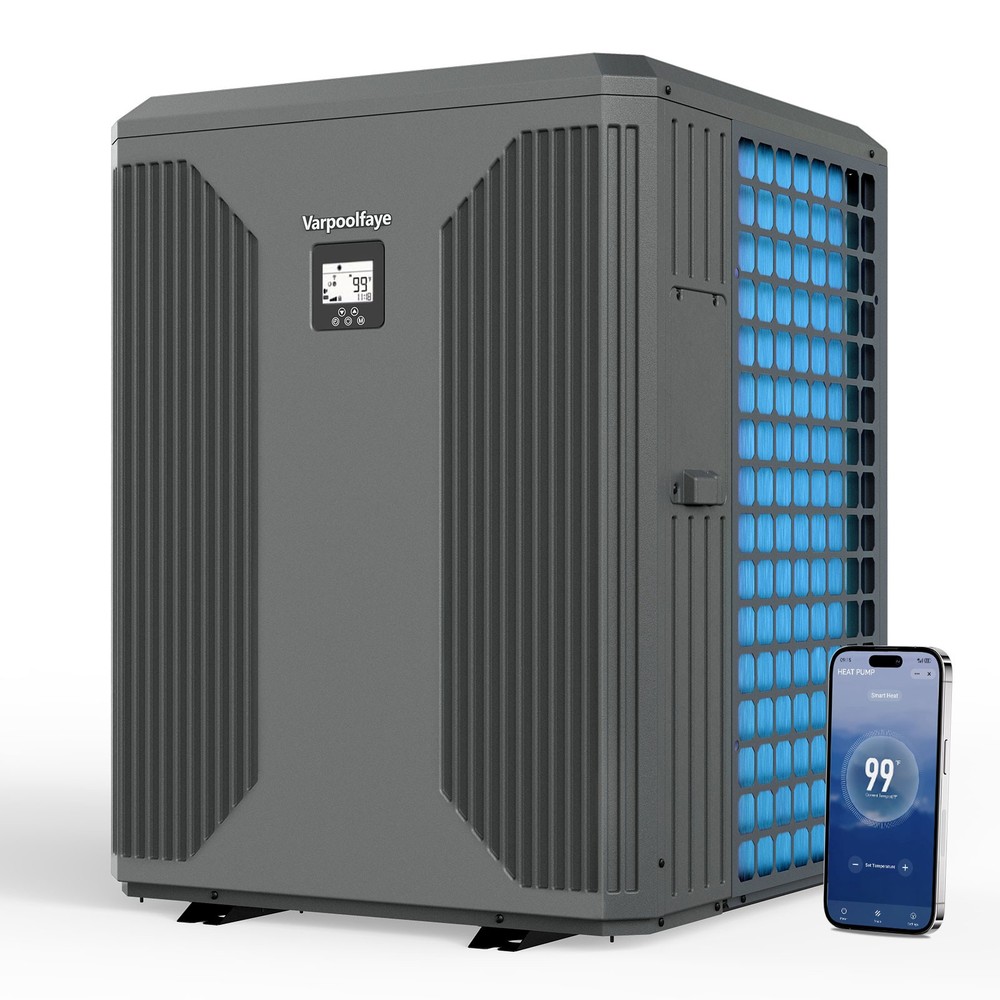 1400000 BTU Swimming Pool Heat Pump for Inground Pool 42000 Gal Pool Heater 240V