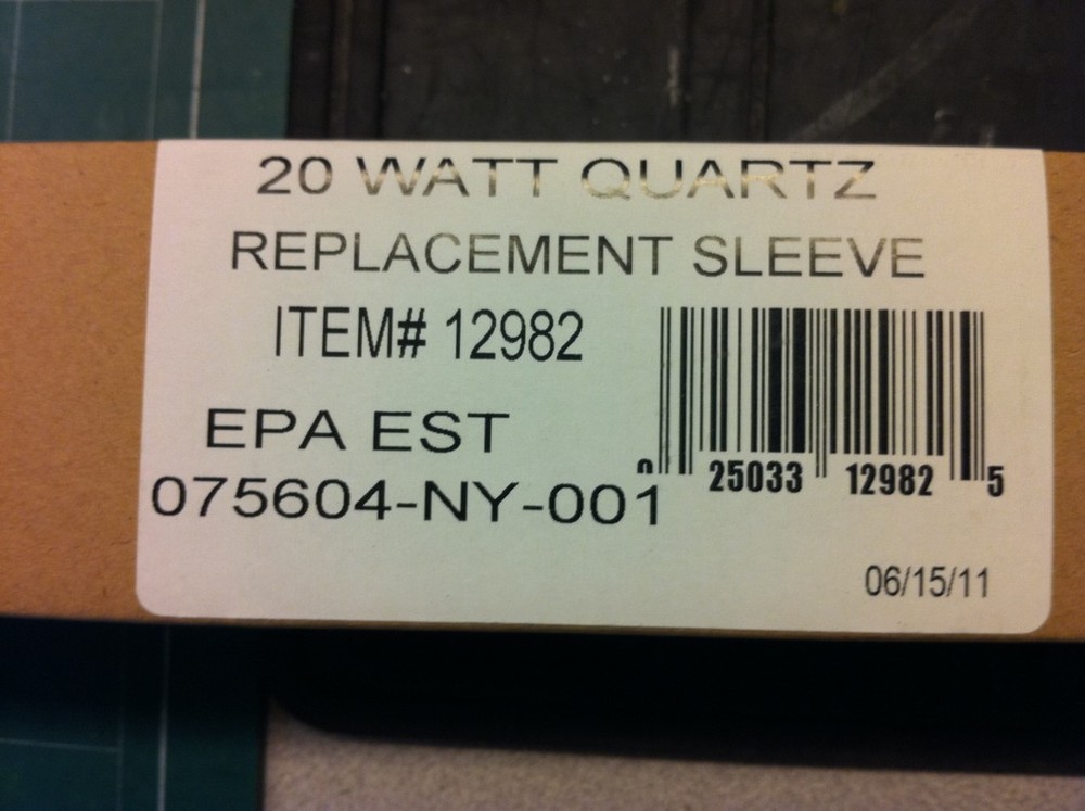 Danner Pond Replacement Sleeve 20Watt