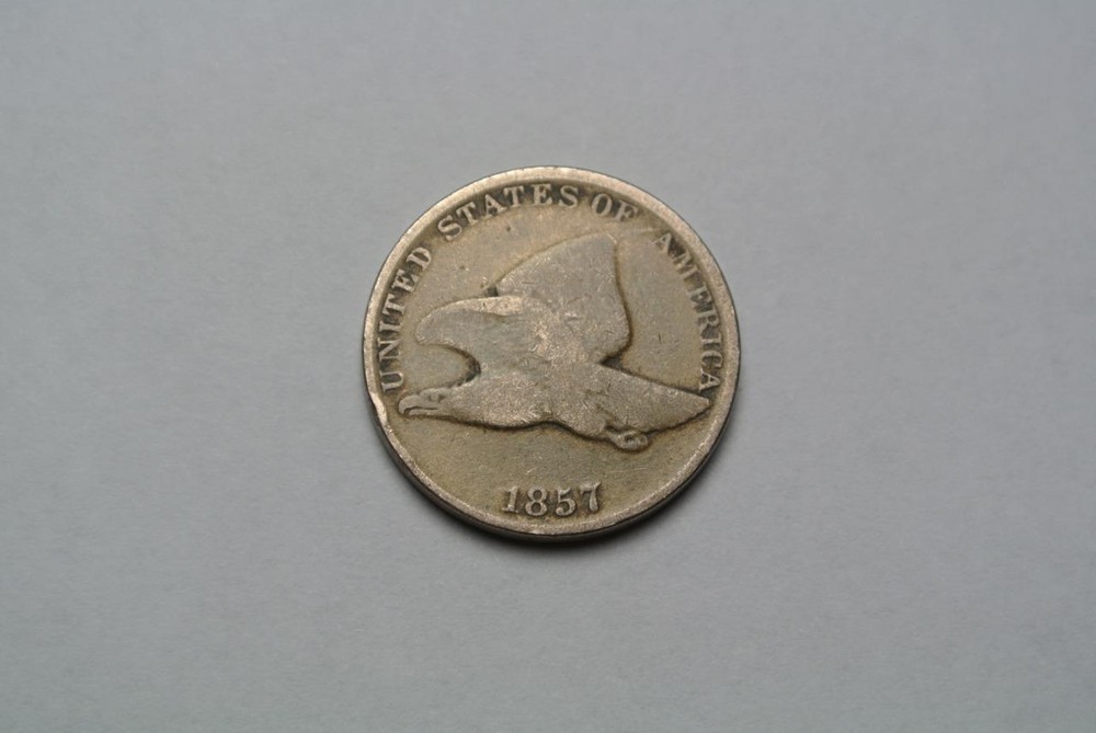 VG Grade 1857 Flying Eagle Cent - C6367