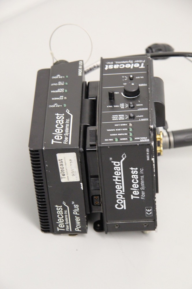 Telecast Fiber Systems Power Plus With CopperHead Camera Transmitter Module