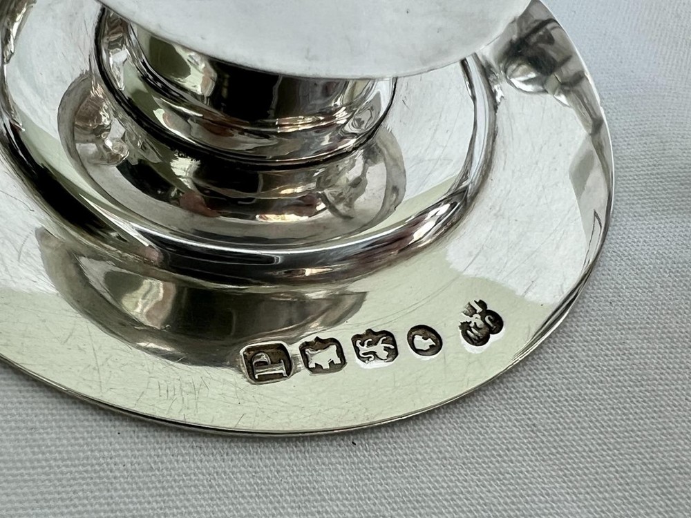 Fine Victorian Solid Sterling Silver Travelling 3 Piece Holy Communion Set
