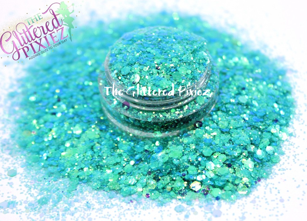 Mermaids Fin chunky glitter mix