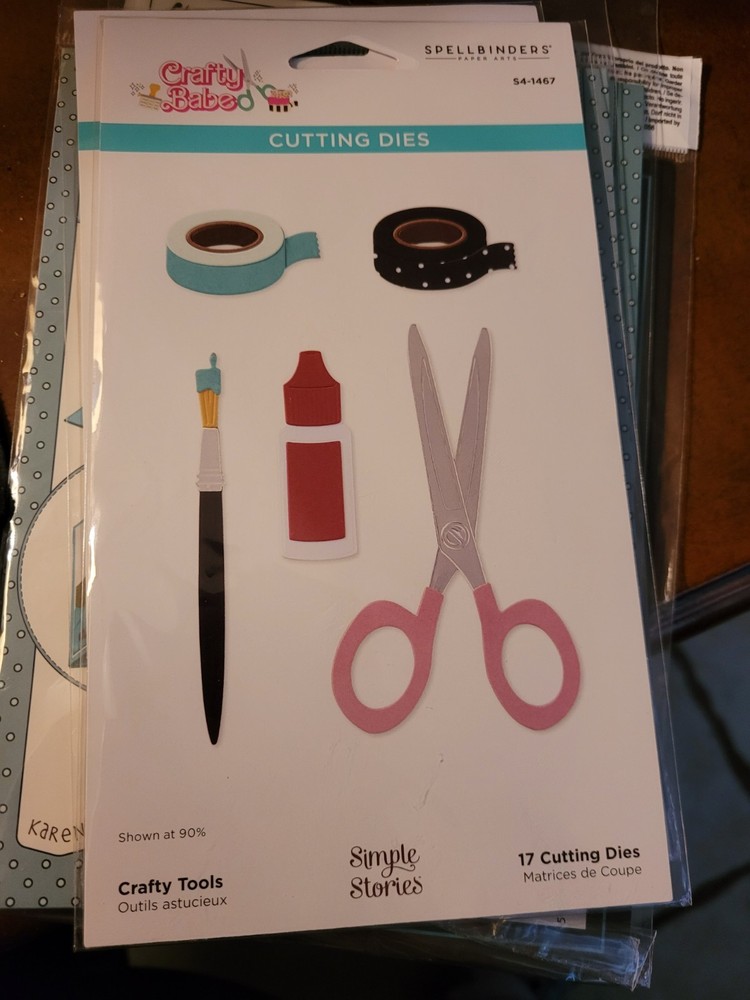 Spellbinders Crafty Tools Dies Retail $24.99