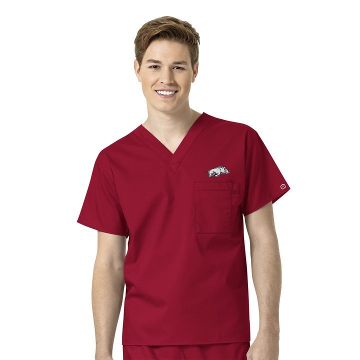 Arkansas Razorbacks Scrub Set - Size Medium